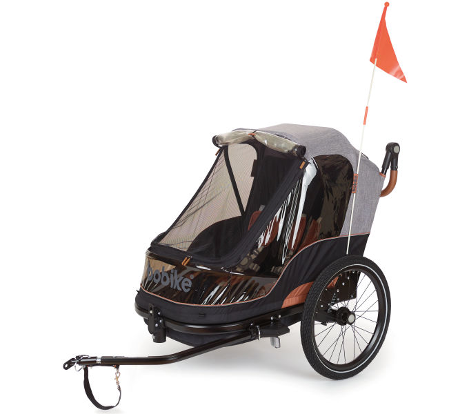 Trailer Moobe Grey Bobike Kinderanhänger
