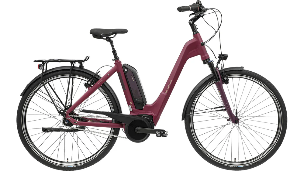 City E-bike Bicycles Faro 7.4 RT - ROTVIOLETT - 56 cm
