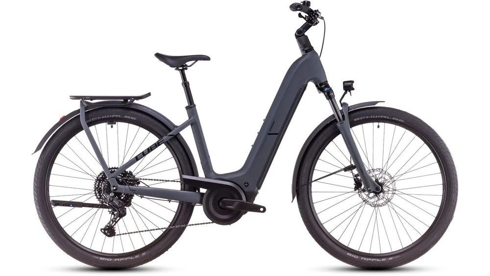 Trekking bike Cube Kathmandu Hybrid ONE WA 800 SHADOWGREY'N'BLACK 54 cm
