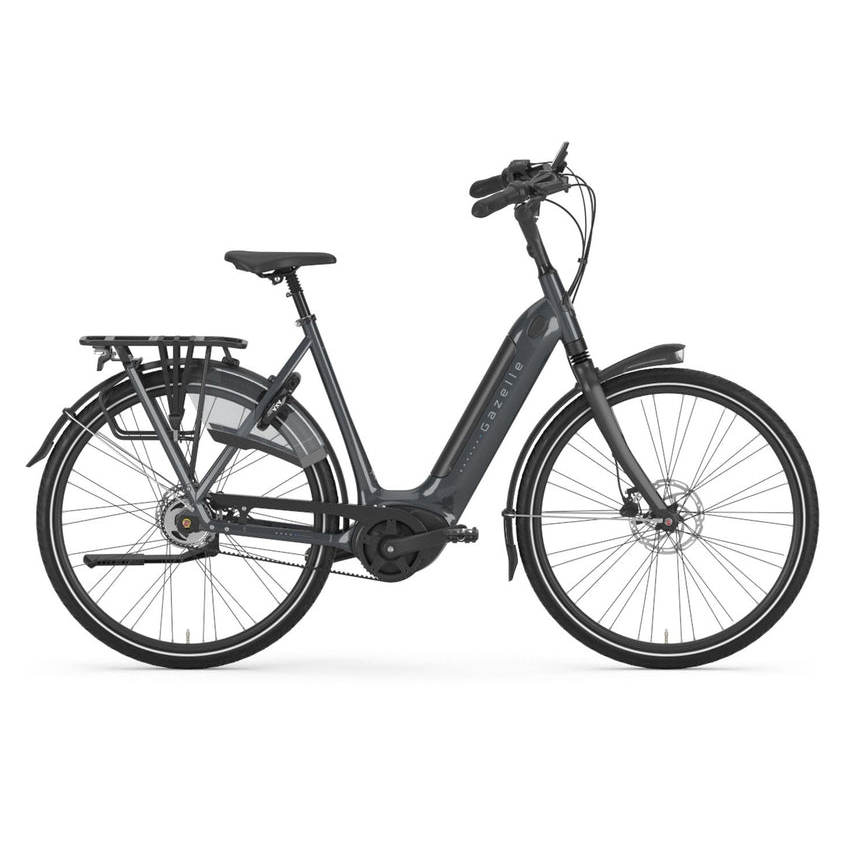 City E-bike Gazelle Grenoble C5 HMB Platin WA - ANTHRACITE GREYGLOSS - 46 cm