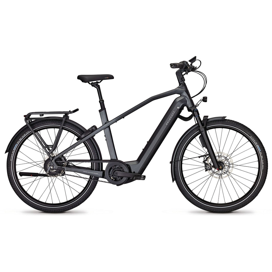 Trekking bike Kalkhoff IMAGE 7 EXCITE+ ABS - DIAMANTBLACK MATT - 43 cm